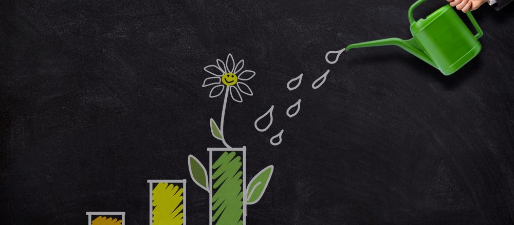 An image representing revenue growth