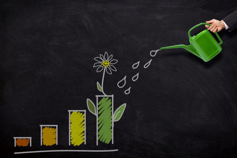 An image representing revenue growth